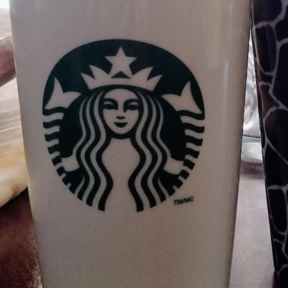 Starbucks Mermaid Logo 12oz Ceramic Tumbler